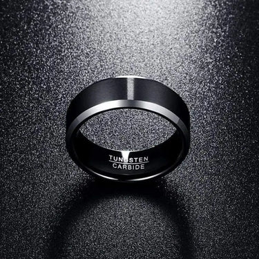 Apollo Black Tungsten Carbide Ring